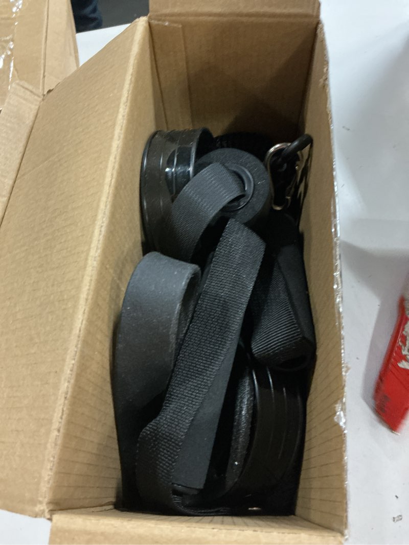 Condition photo showing Good Condition for resistance bands for exercise,6-tube elastic yoga pedal puller resistance band, natural latex tension rope fitness equipment, for abdomen/waist/arm/leg stretching slimming training black plus