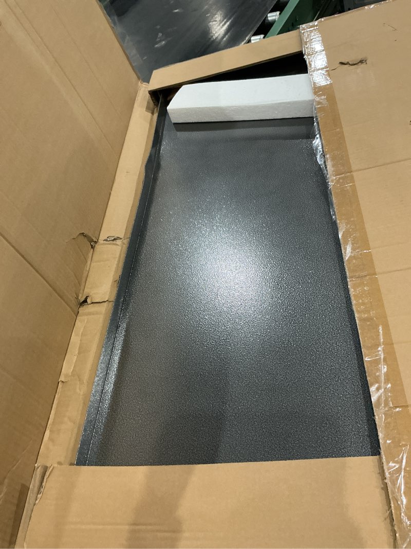 Condition photo showing As Is for midwest homes for pets metal dog crate replacement pan; 42 inch sliver 42 inch