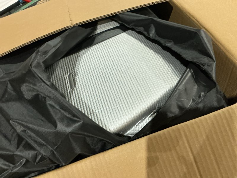 Condition photo showing As Is for favoto hail protector car cover waterproof sedan car cover fit sedan length (177" to 194")