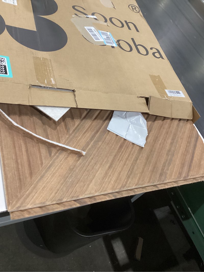 Condition photo showing As Is for Acoustical Wall Panels, 6-Piece 23.62 X 23.62 Inches Art Acoustic Panels, Decorative Acoustic Panels, Acoustic Wall Panels, Sound Absorbing Wall Art, Arcadian Vortex 72 X 48 Inches Arcadian Vortex