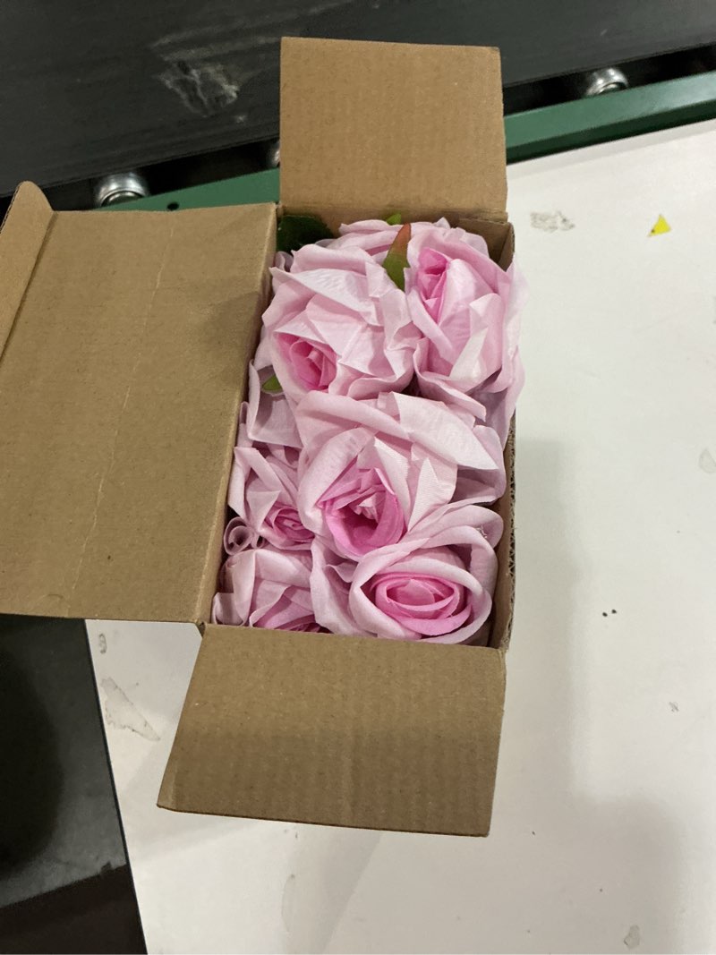 Condition photo showing New/Like New for Riceshoot 326 Pcs Floating Flowers Vase Fillers Kit 12 Artificial Rose 12 Floating Candle Centerpieces 300 Pearl 2 Bags Water Gels Flowers Vase Fillers for Wedding Table Centerpiece