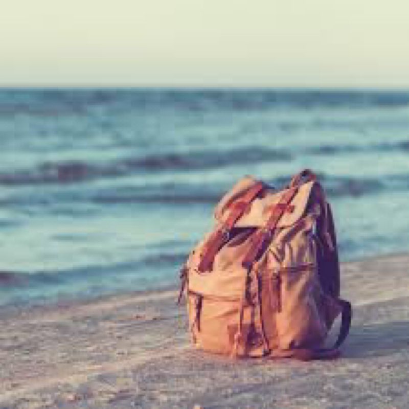 Travel backpack by rndms - Wrapped canvas photograph