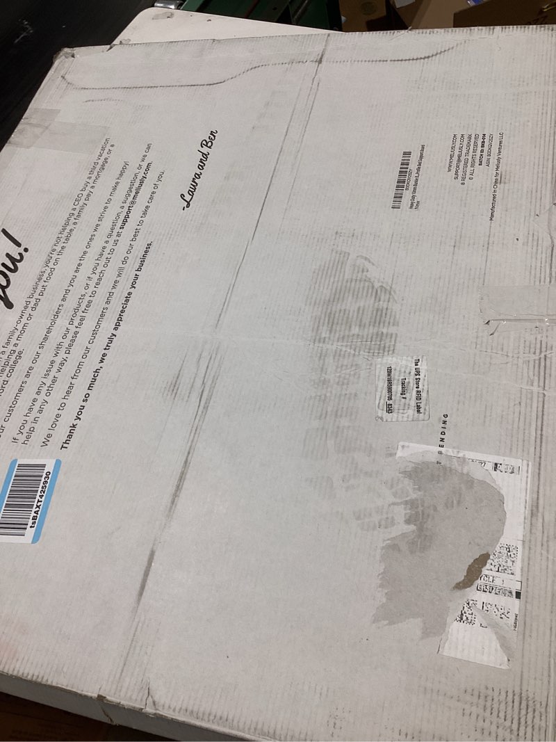 Condition photo showing Good Condition for Meliusly Heavy Duty 10mm Bunkie Board Queen Size (60x80'') Patent Pending Low Profile Bed Board Design - Breathable, Noise Minimizing, Moisture Resistant Bunkieboards, Low Profile Bed Support Queen (60x80'')