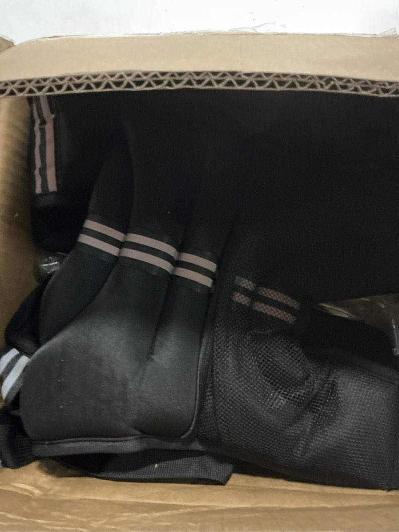Condition photo showing Good Condition for ZELUS Weighted Vest, 6lb/8lb/12lb/16lb/20lb/25lb/30lb Weight Vest with Reflective Stripe for Workout, Strength Training, Running, Fitness, Muscle Building, Weight Loss, Weightlifting 16lb Black