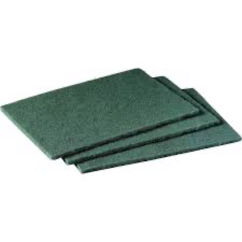 3M Scotch-Brite Scouring Pad 96, 60 Pads, 6” x 9”, General Purpose Cleaning, Food Safe, Non-Rusting,
