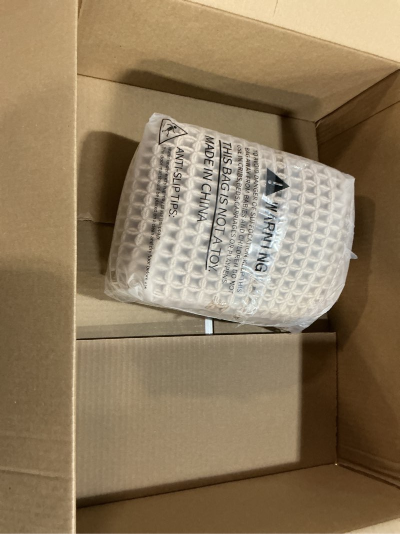 Condition photo showing Good Condition for waffle bath mat, boho bathroom rugs non slip washable super absorbent quick dry farmhouse bathroom decor, 30\\\\\\\"x20\\\\\\\" khaki khaki 1'8\\\\\\\" x 2'6\\\\\\\" (rectangular)
