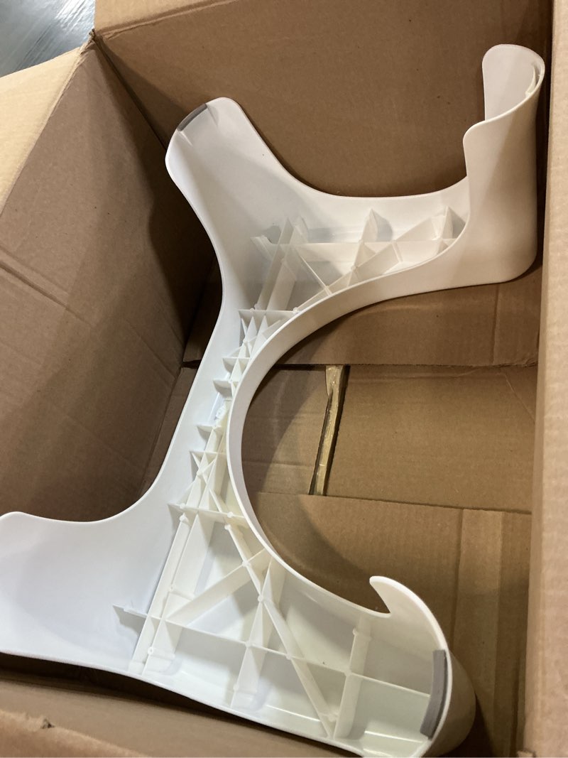 Condition photo showing Good Condition for squatty potty simple curve bathroom toilet stool 7" white