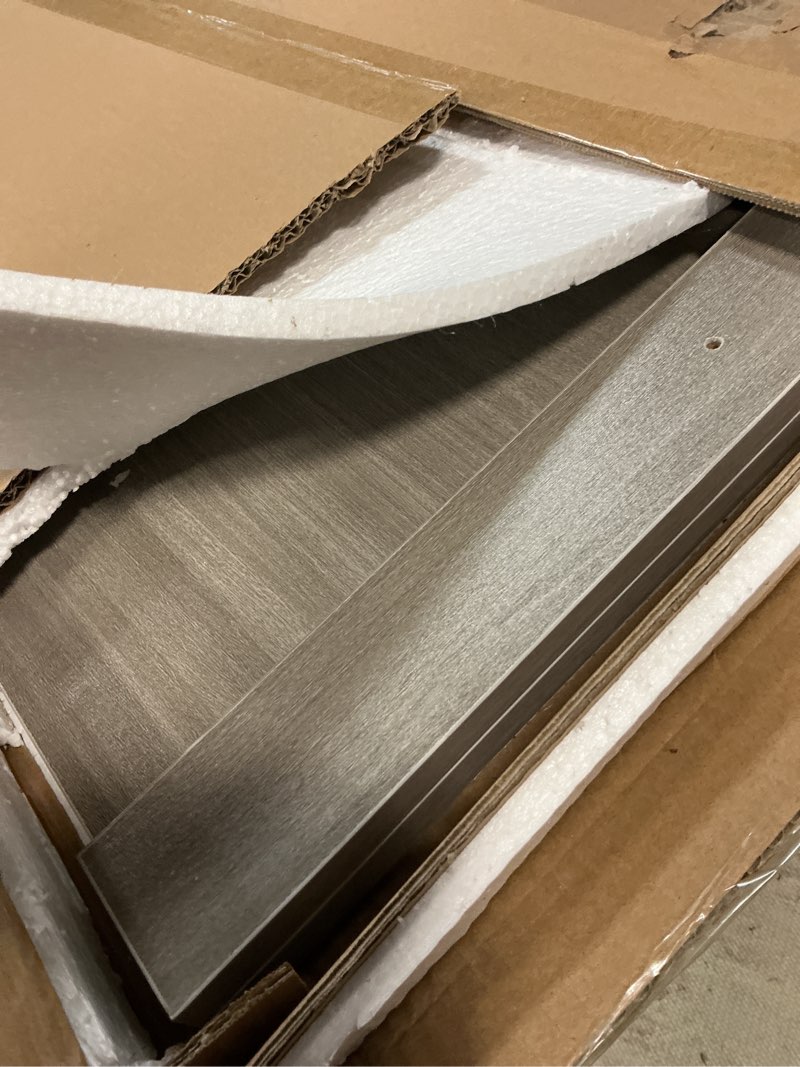 Condition photo showing Good Condition for gas stove top cover: wooden 30 * 22 inches electric stovetop covers, noodle board with handles, wood rv cutting board for kitchen counter (grey) gray