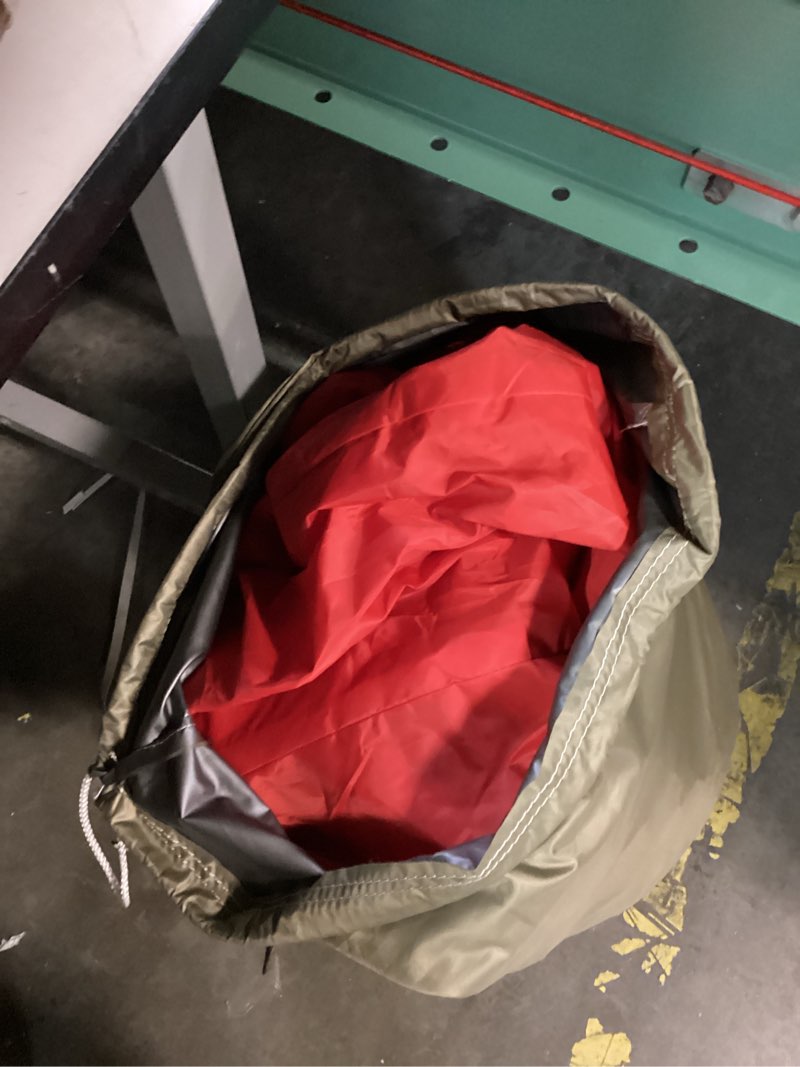 Condition photo showing As Is for inflatable 