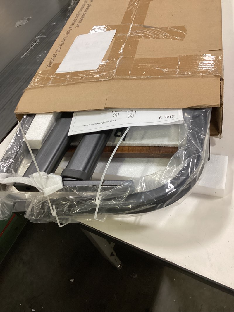 Condition photo showing New/Like New for VTORY Adjustable Standing Desk for Walking Pad Treadmill, Desk for Bike/Cycling, Stand Table for Treadmill Walking Pad, Bike/Walking Pad/Treadmill Trainer Desk Stand, Attachment, Bar for Walking Pad Vintage