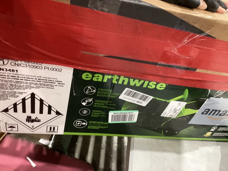 Condition photo showing Good Condition for Earthwise SN74016 40-Volt Cordless Electric Snow Shovel, Brushless Motor, 16-Inch width, 300lbs/Minute (Battery and Charger Included)