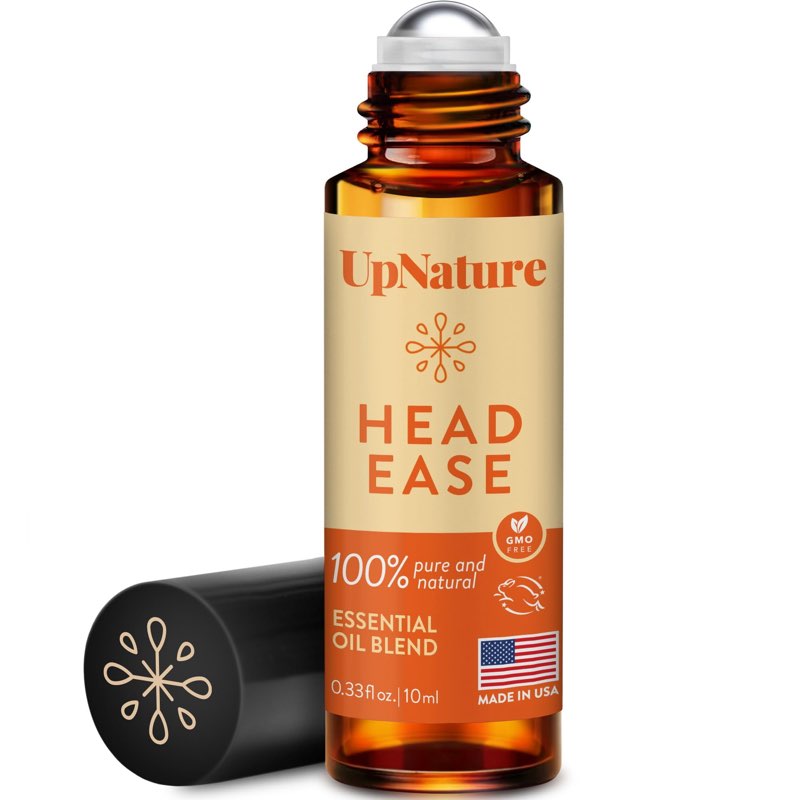 Head Ease Essential Oil Roll On Blend â€“ Natural Head Tension Relief with