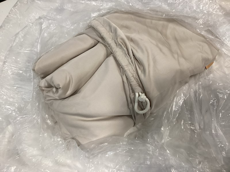 Condition photo showing Good Condition for bamboo duvet cover set, king/cal king, sand