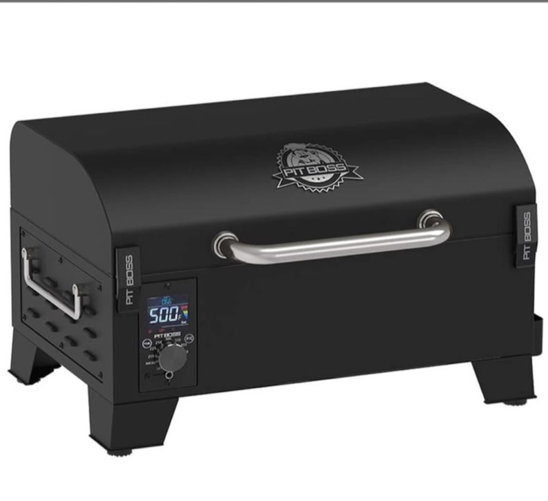 Pit Boss PB150PPG Table Top Wood Pellet Grill, Black - 11091