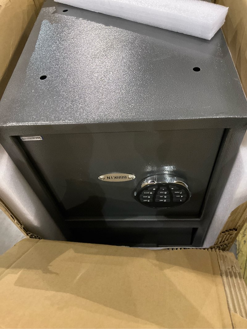 Condition photo showing As Is for Security safe box