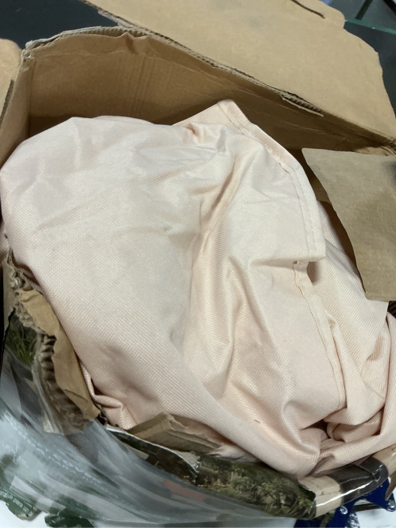 Condition photo showing As Is for Elemental Sectional Furniture Set Patio Cover