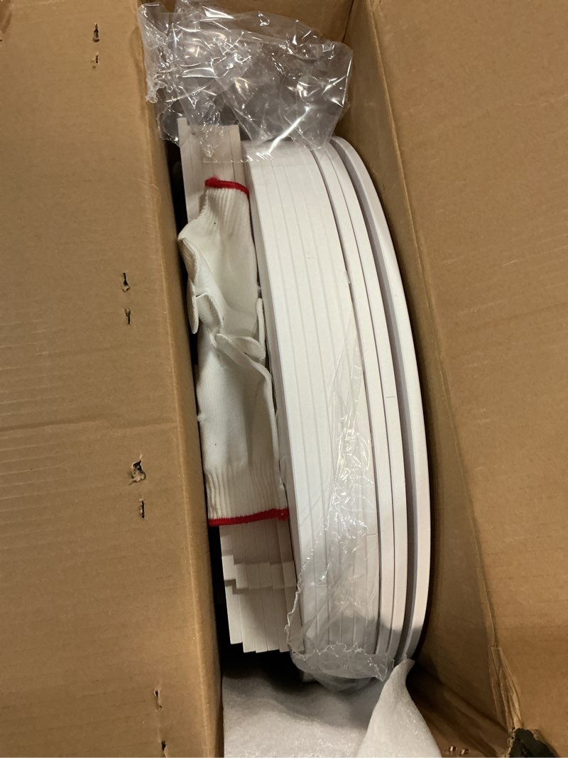 Condition photo showing Good Condition for SpaceAid 7 Tier Rotating Shoe Rack Tower, Spinning Shoe Display Lazy Susan, Revolving 360 Shoe Rack Storage Round Carousel, Vertical Handbag Rotate Shoes Closet Organization (7-Tier White) 7 Tier (23.2"W x 63"H) White