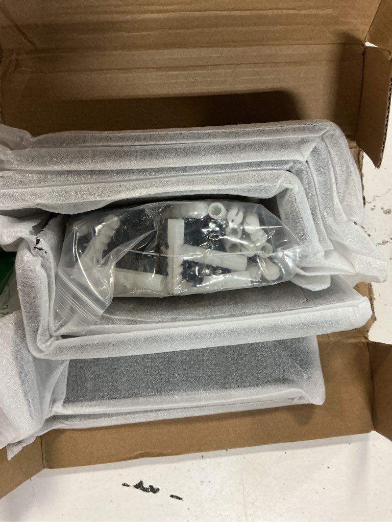 Condition photo showing Good Condition for Floating Shelf Brackets 6 inch, Heavy Duty Wall Shelf Bracket 8 Pack for Shelves Support, Hidden Metal L Brackets with Mounting Hardware (1/5'' Thick) 6Inch Black 8 Pack