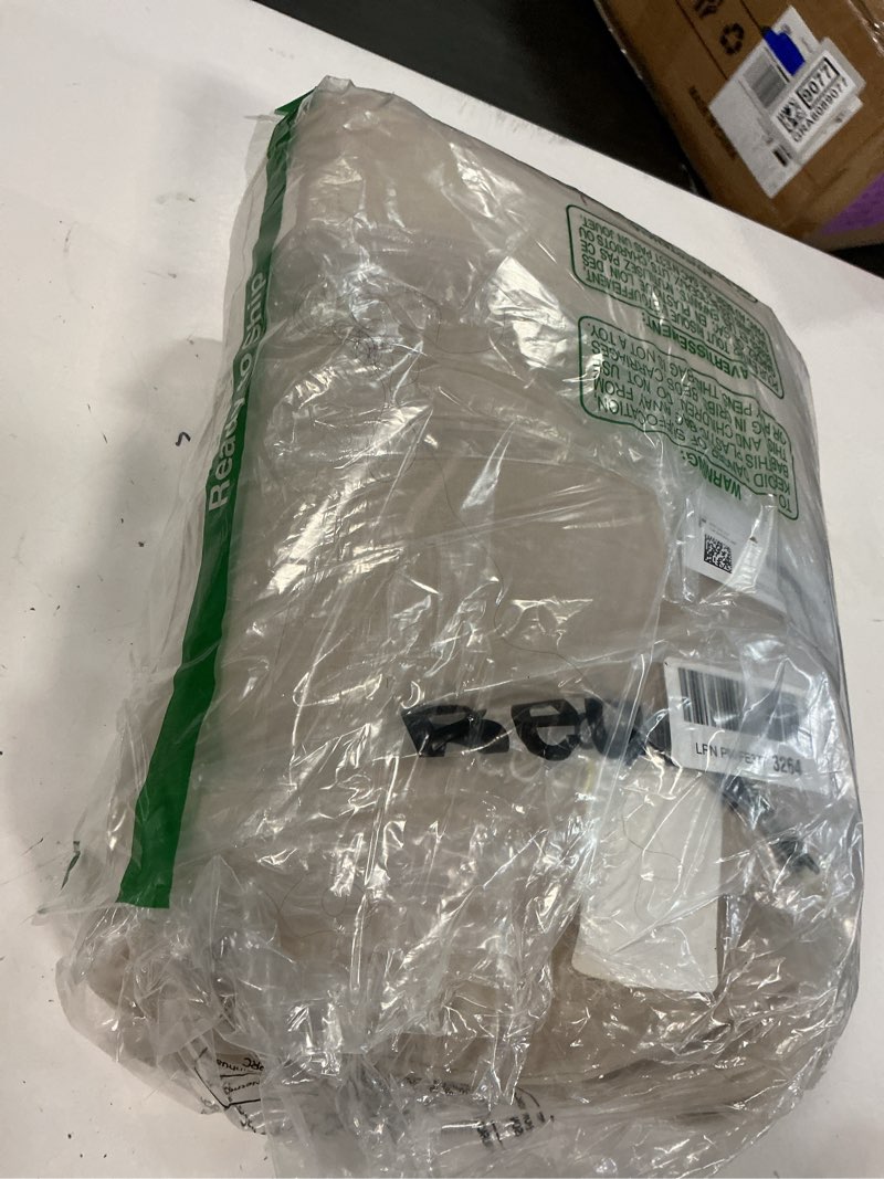 Condition photo showing As Is for Bedsure Cotton Duvet Cover Set - 100% Cotton Waffle Weave Linen Duvet Cover Oversized Queen Size, GentleSoft™ and Breathable Bedding Set for All Season, 3 Pieces, 98"x98" Oversized Queen (98" x 98") 04 - Linen (No Comforter)
