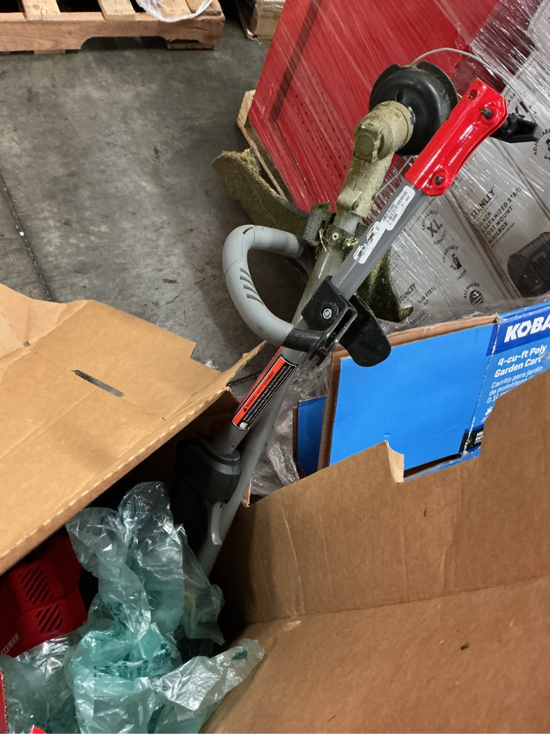 Condition photo showing As Is for craftsman ws2200 25-cc 2-cycle 17-in straight shaft attachment capable gas string trimmer