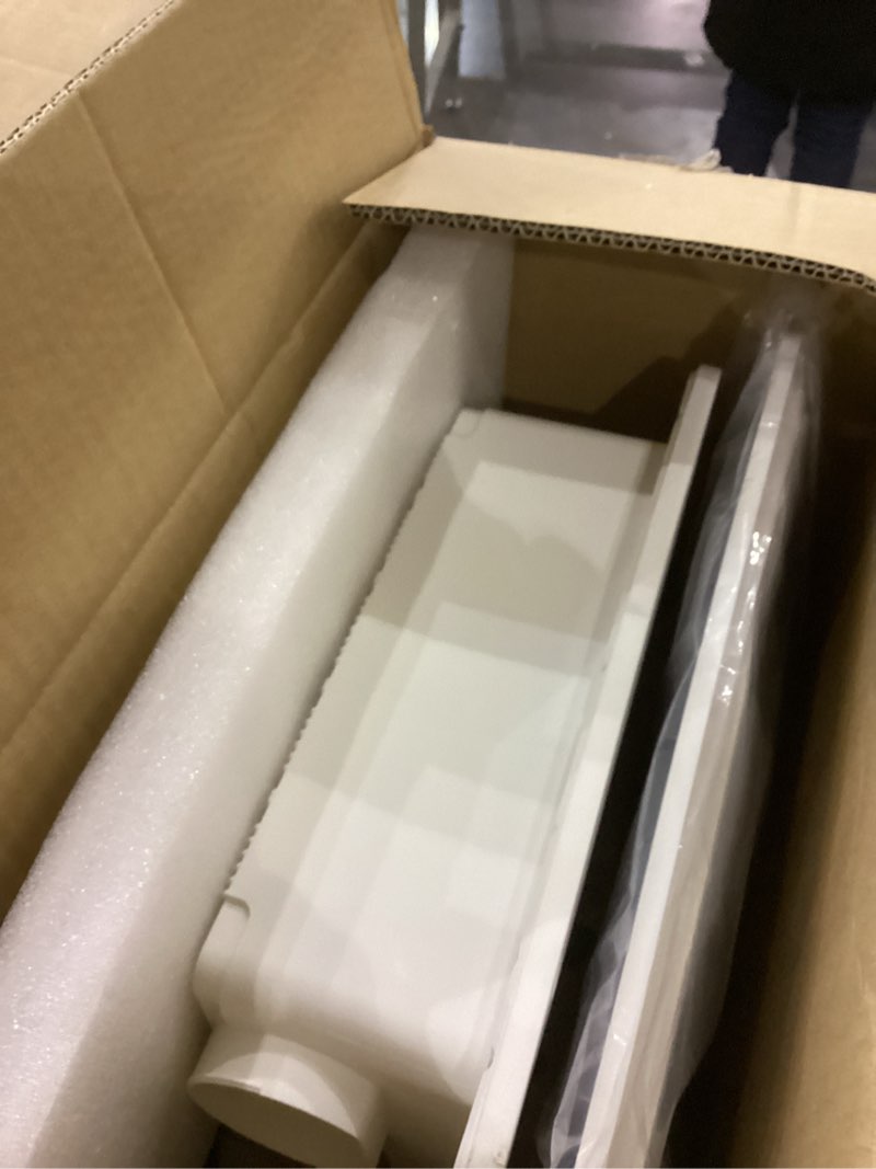 Condition photo showing As Is for Bathroom Fan with Light and Heater, 1700W,140 CFM Ventilation, Remote Control,Quiet Exhaust, 4-in-1 Design for Heating, Lighting, Ventilation & Air Circulation for Comfort in Any Season 1700w Multi