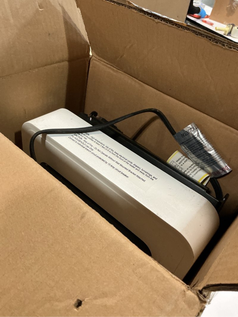 dr. infrared heater ecoheat wall hung or wall mounted electric space heater, dual system with infrar