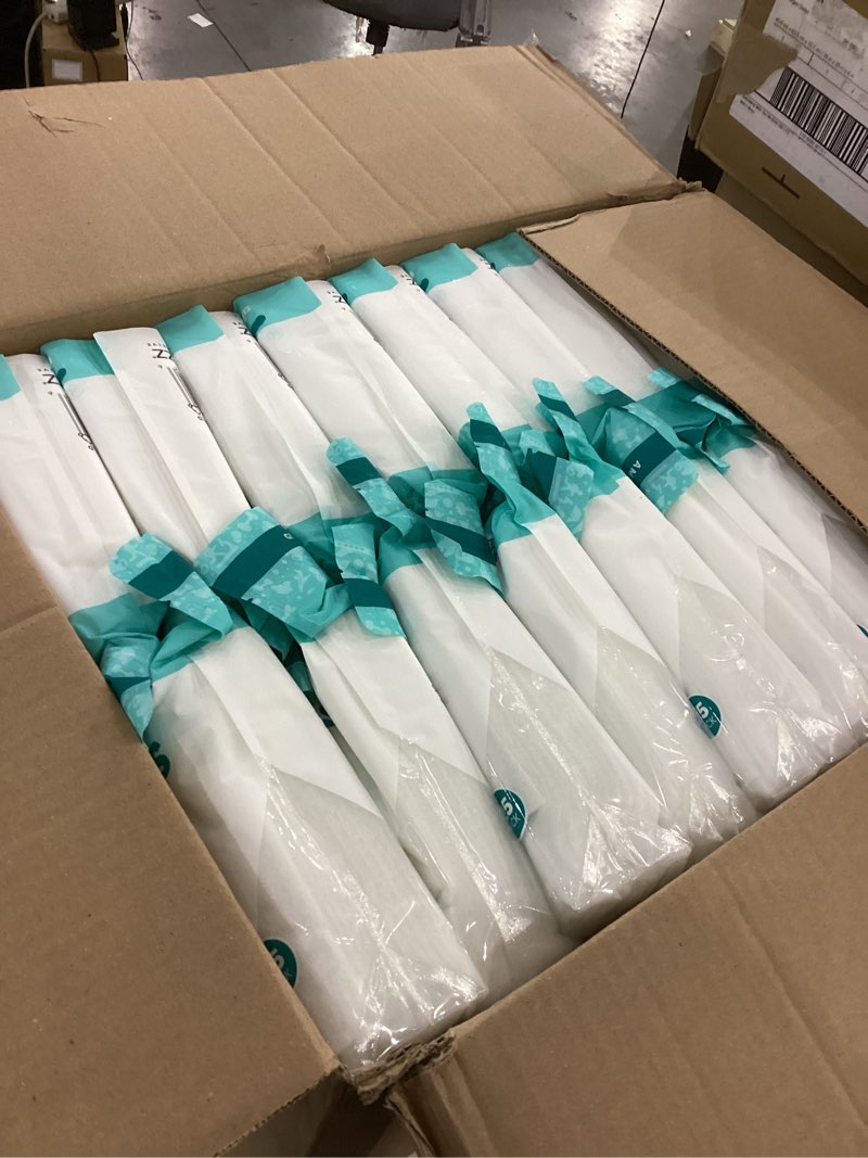 Condition photo showing New/Like New for Sensitive Skin Rinse-Free Bath Wipes – Case of 40 Packs (25 Wipes Each) – 1,000 Total Wipes – Disposable No-Rinse Cloths for In-home caregivers, hospice, assisted living