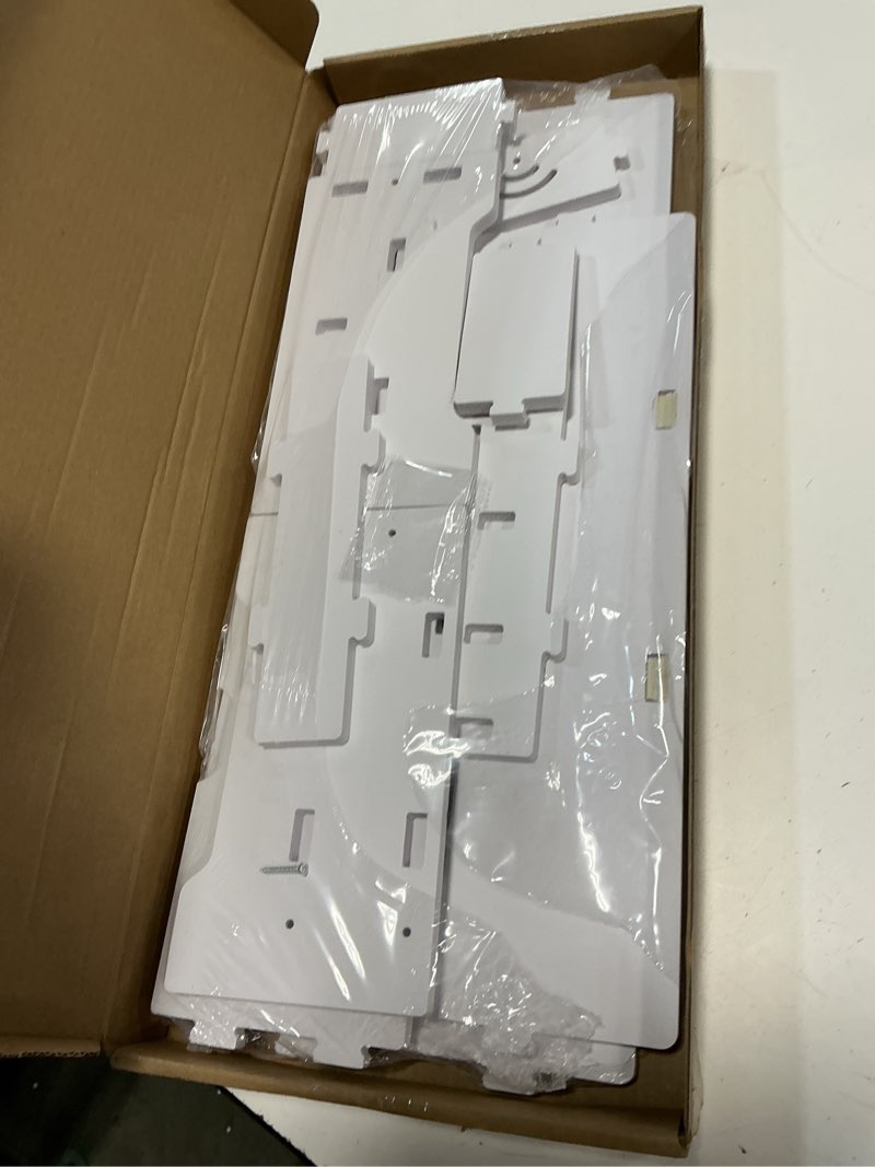 Condition photo showing Good Condition for monitor stand for computer  desk shelf organizer for living room  office  dormitory  wooden
