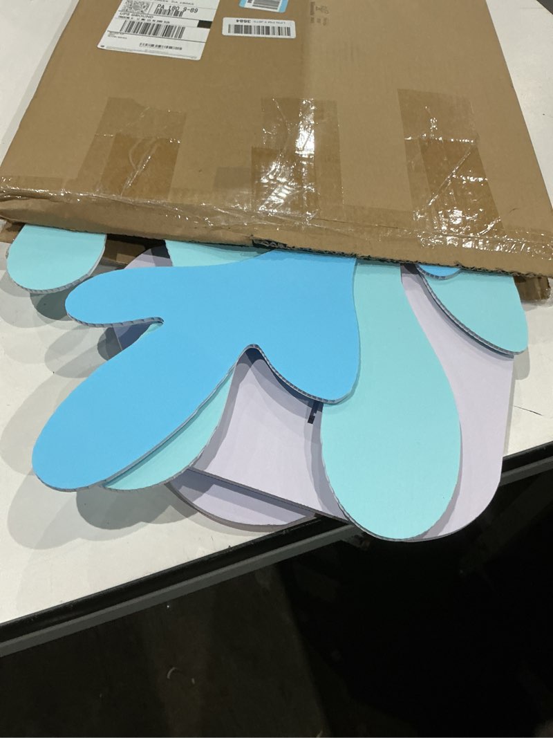 Condition photo showing Good Condition for yousoontic 4 pcs large mermaid birthday party decorations under the sea baby shower cutout sea corals stand up cardboard prop photo booth entrance decor for birthday baby shower wedding party(classic)
