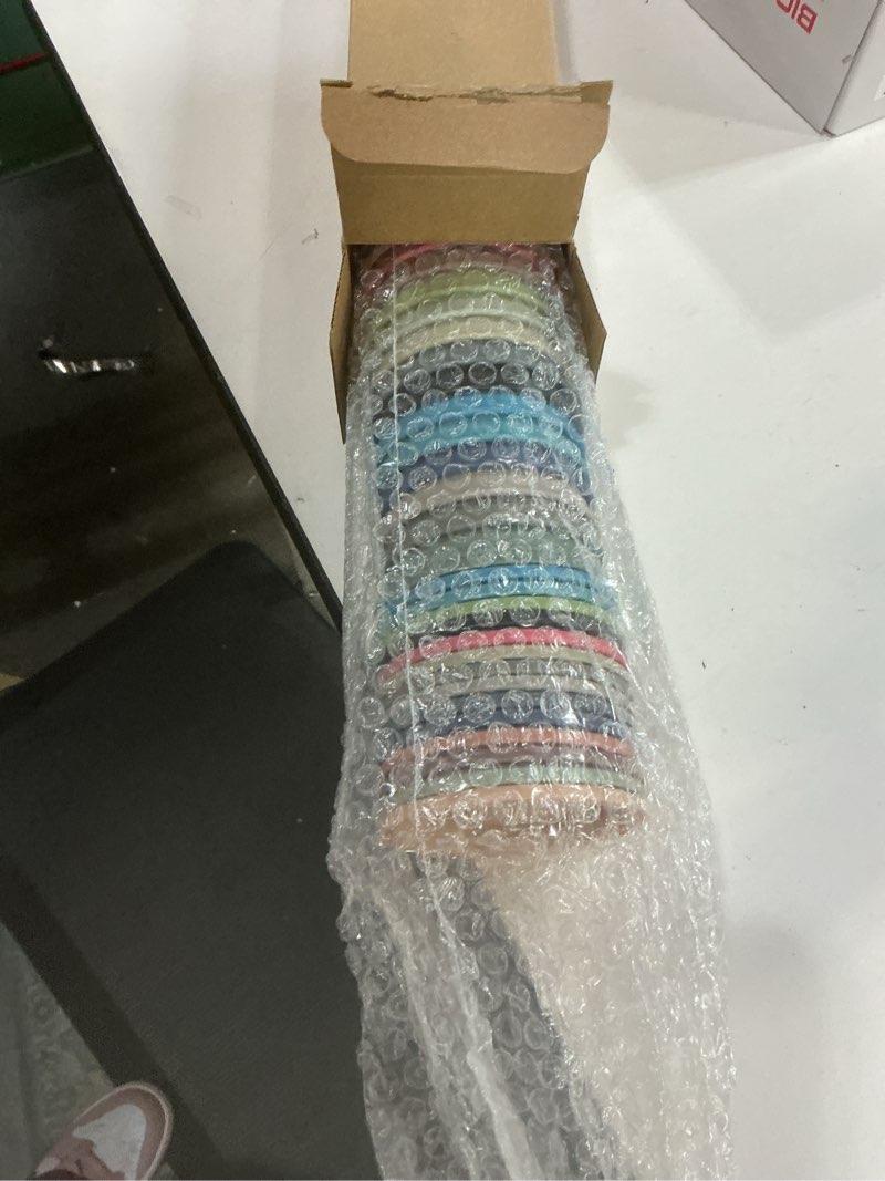 Condition photo showing Good Condition for Pickmesh 15 Pcs Employee Appreciation Gifts Bulk 16 oz Plastic Tumbler with Lid Inspirational Staff Thank You Gifts for Team Reusable Travel Coffee Cups for Coworker Volunteer Teacher(Morandi Color 2 Morandi Color 2 15