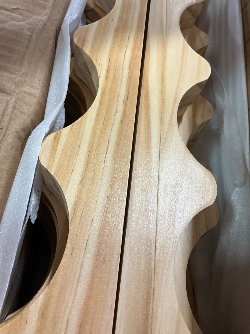 Condition photo showing Good Condition for Maxdot 12-Tier 120 Bottles Wine Rack, Stackable Floor Wine Bottle Organizer Storage, Large Capacity Holds 120 Bottles Holder Shelf for Kitchen, Cabinet, Dining, and Living Room