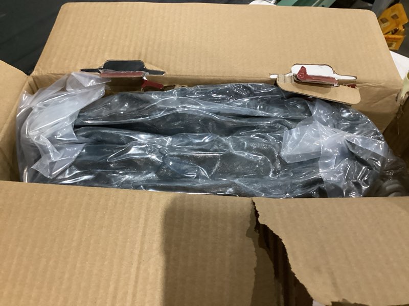 Condition photo showing As Is for Homemate Electric Heated Blanket Twin Size - 62"x84" Heating Blanket Twin Size 1/2/4/6/8 Hours Auto-Off 10 Heat Level Over-Heat Protection Luxury Faux Fur Sherpa ETL Certification 04 - Black 62"x84"