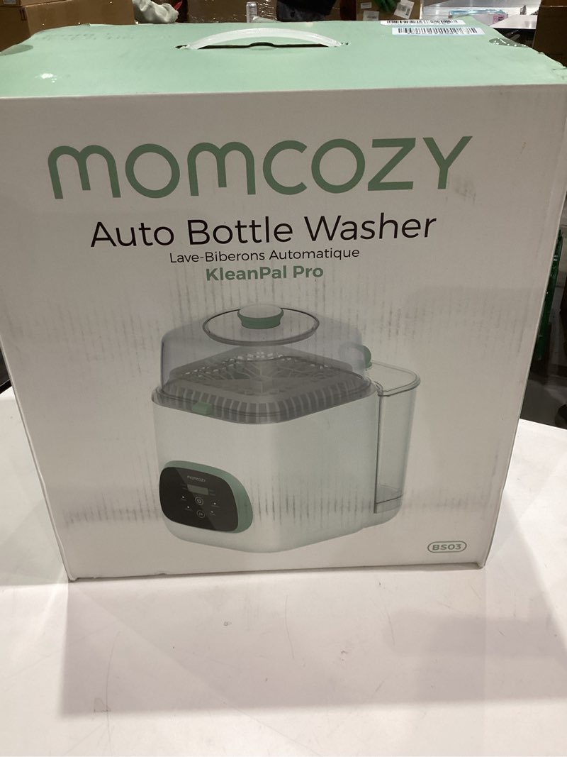 Condition photo showing Good Condition for Momcozy KleanPal Pro Baby Bottle Washer, Sterilizer & Dryer - All-in-One Cleaning Machine for Bottles, Pump Parts & Baby Essentials - Time-Saving & Effortless Care