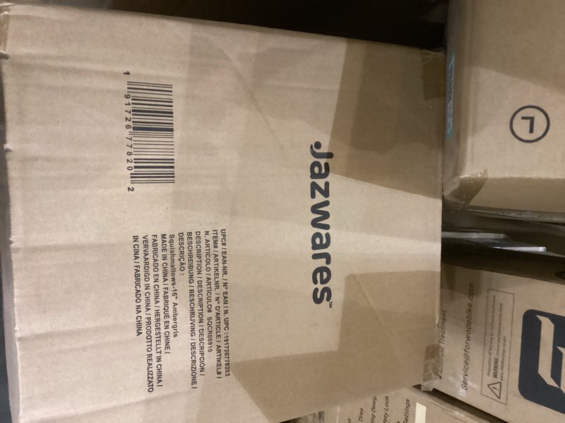 Condition photo showing New/Like New for Squishmallows Original 16-Inch Ambergris Burgundy Goblin King - Official Jazwares Plush (Large)