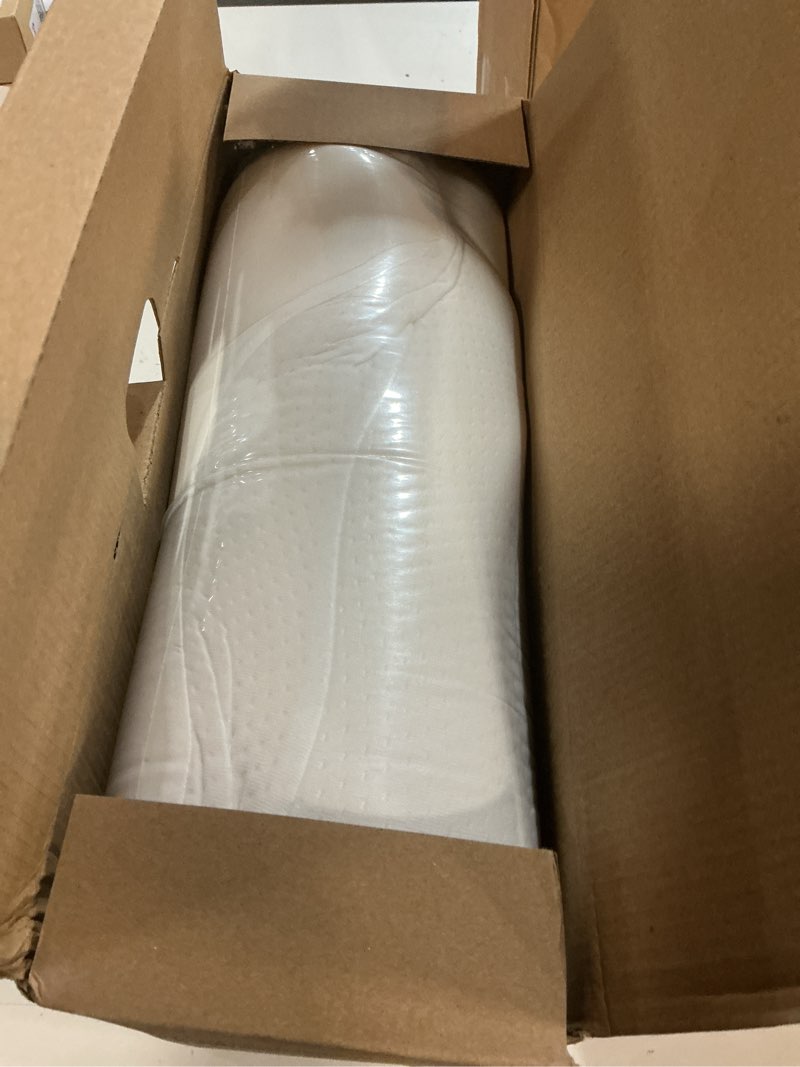 Condition photo showing New/Like New for ultra pain relief cooling pillow for neck support, adjustable cervical pillow cozy sleeping, odorless ergonomic contour memory foam pillows, orthopedic bed pillow for side back stomach sleeper white queen