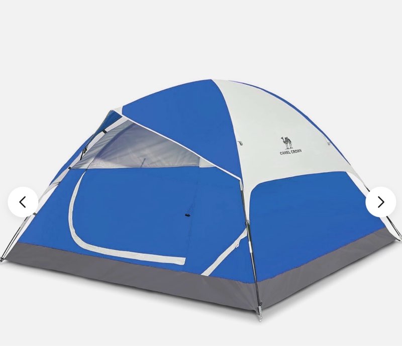 (Similar to stock photo) Tienda de campana 4 personas carpa para camping equipamiento camp