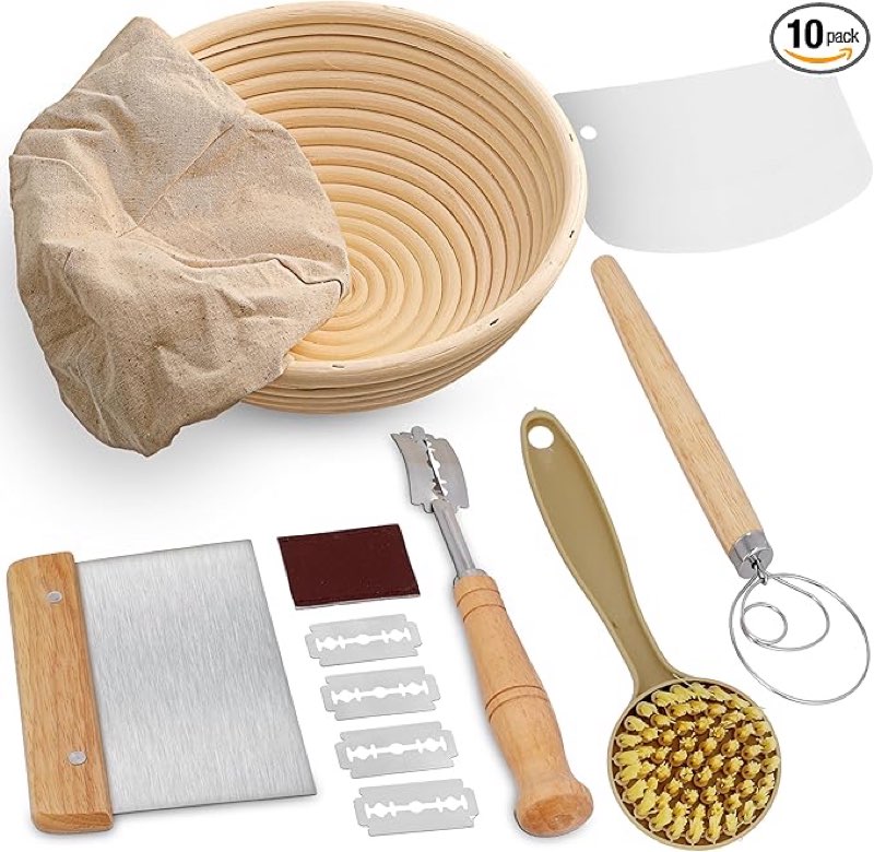 Bakeria 9\" Banneton Bread...iner - Artisan Baking Tools 