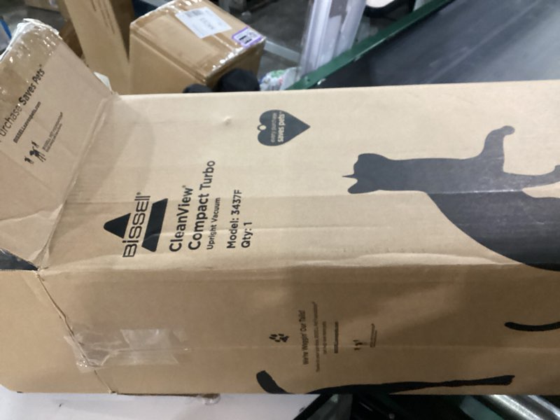 Condition photo showing As Is for Eureka Lightweight Powerful Upright Vacuum Cleaner for Carpet and Hard Floor, PowerSpeed, New Model,Blue,black/New Model