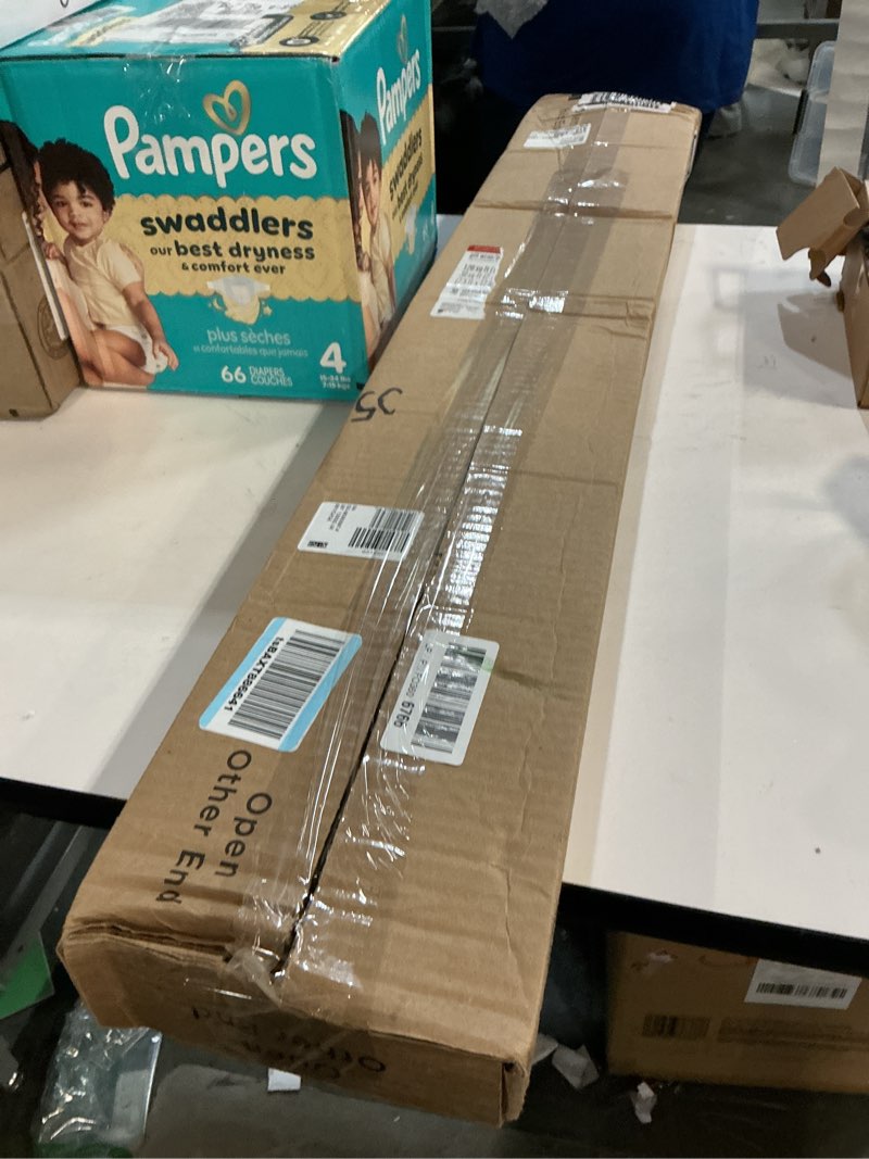 Condition photo showing New/Like New for American Greetings Christmas Wrapping Paper Set, Red and Tan Brown Holiday Gift Wrap (120 sq. ft., 4 rolls-30 in. x 12 ft., 7 Adhesive Bows, 30 Gift Tag Stickers) Plaid, Stripes, and Snowmen Brown, Red, White, Green