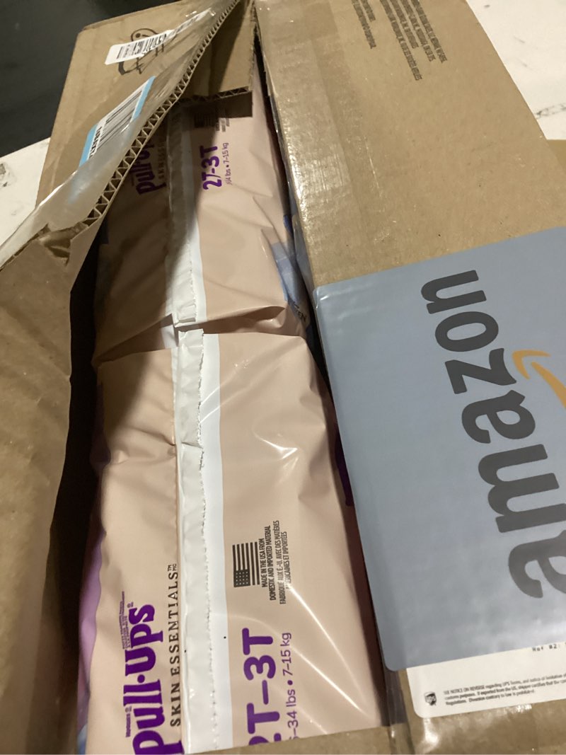 Condition photo showing New/Like New for pull-ups girls' skin essentials potty training pants, training underwear, 2t-3t (16-34 lbs), 124 ct (4 packs of 31) 2t-3t 124