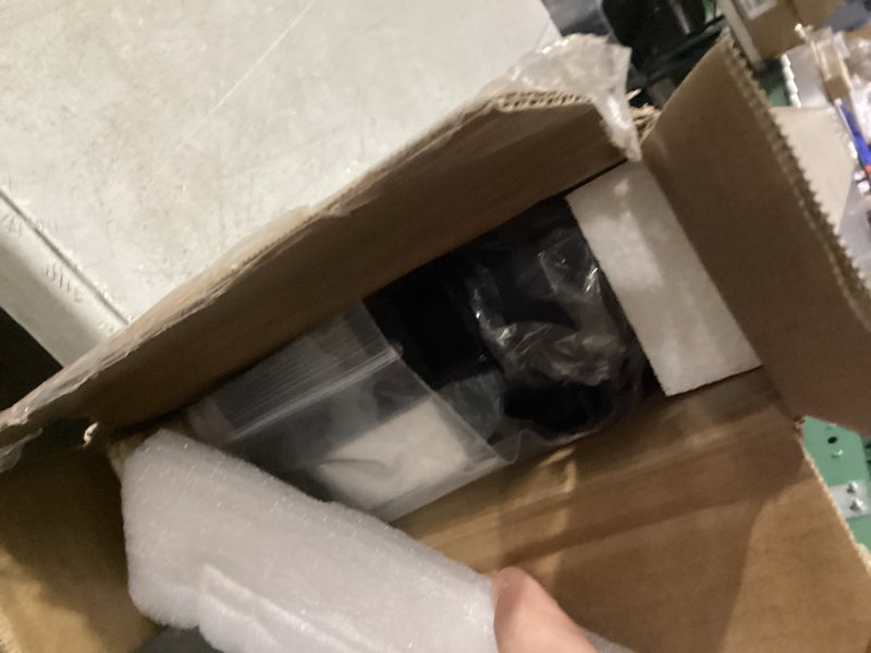 Condition photo showing Good Condition for queen bed frame, 7 inch basics metal bed frame, heavy duty 9-leg base for box spring and mattress, noise-free, easy assembly, black queen (u.s. standard) modern