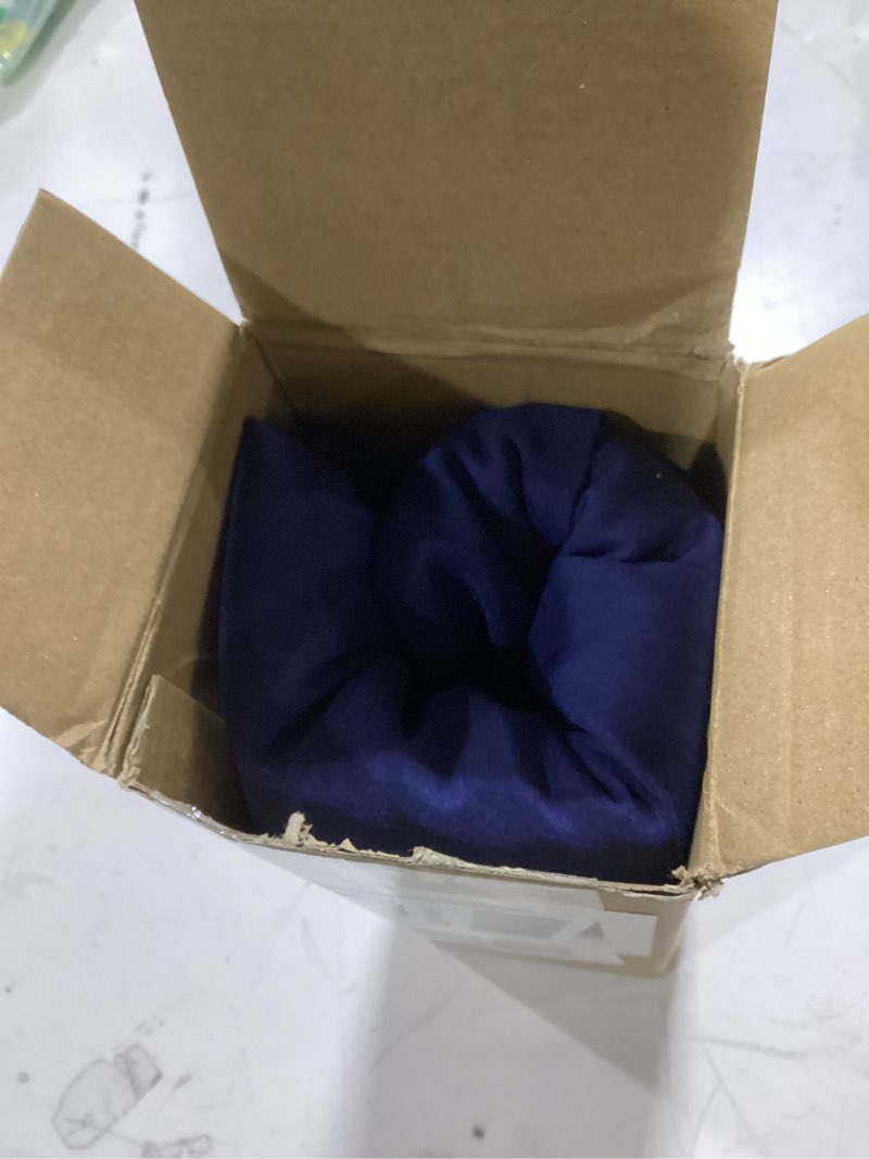 Condition photo showing Good Condition for Biscaynebay Wrap Around Bed Skirts for Queen Beds 14" Drop, Navy Adjustable Elastic Dust Ruffles Easy Fit Wrinkle & Fade Resistant Silky Luxurious Fabric Solid Machine Washable
