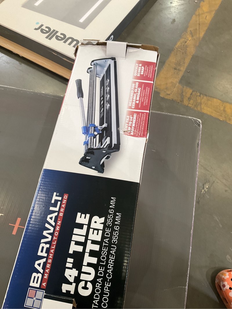 barwalt 14-in ceramic tile cutter kit