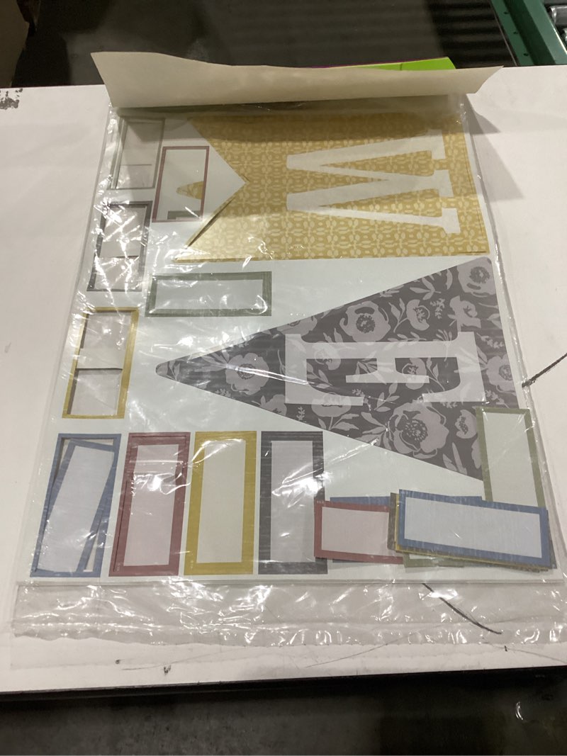 Condition photo showing New/Like New for Teacher Created Resources Classroom Cottage Pennants Welcome Bulletin Board (TCR7170)