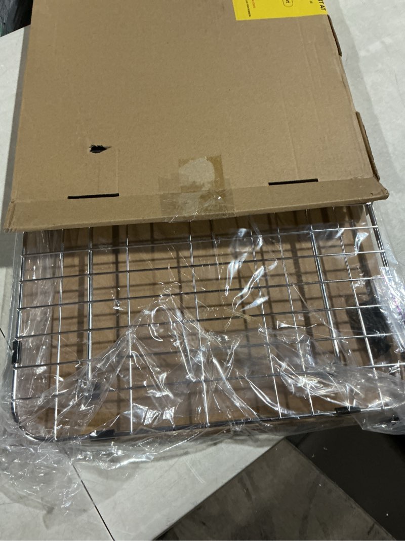 Condition photo showing Good Condition for Stainless Steel Sink Grid and Protectors for Bottom of Kitchen Sink, 26" x 14" Sink Bottom Grid with Rear Drain for Single Sink Bowl (26" X 14 1/16")