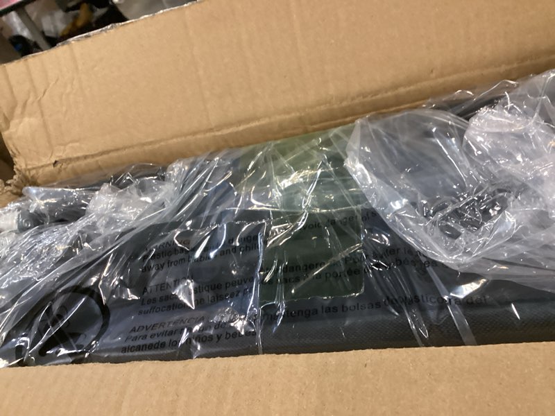 Condition photo showing New/Like New for dog ramp for car 63" long & 17" wide portable dog ramps for large dogs with non-slip rug surface dog car ramp for suv car & truck, folding dog ramp up to 250lbs