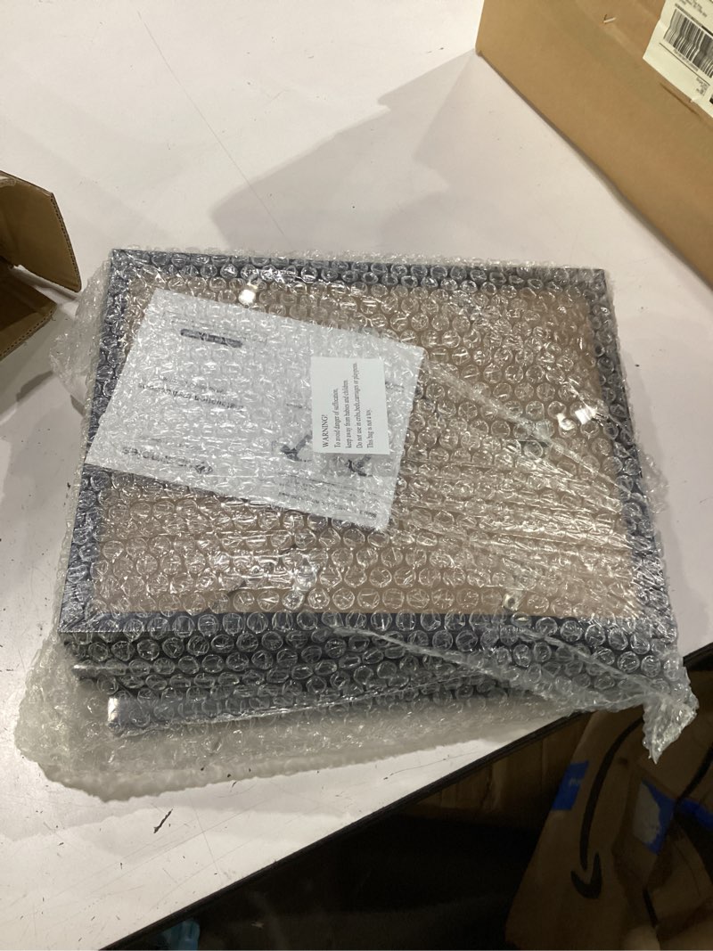 Condition photo showing New/Like New for upsimples certificate frame with high definition glass, 8.5 by 11 picture diploma document frames for wall and tabletop, black 5 pack black 8.5x11