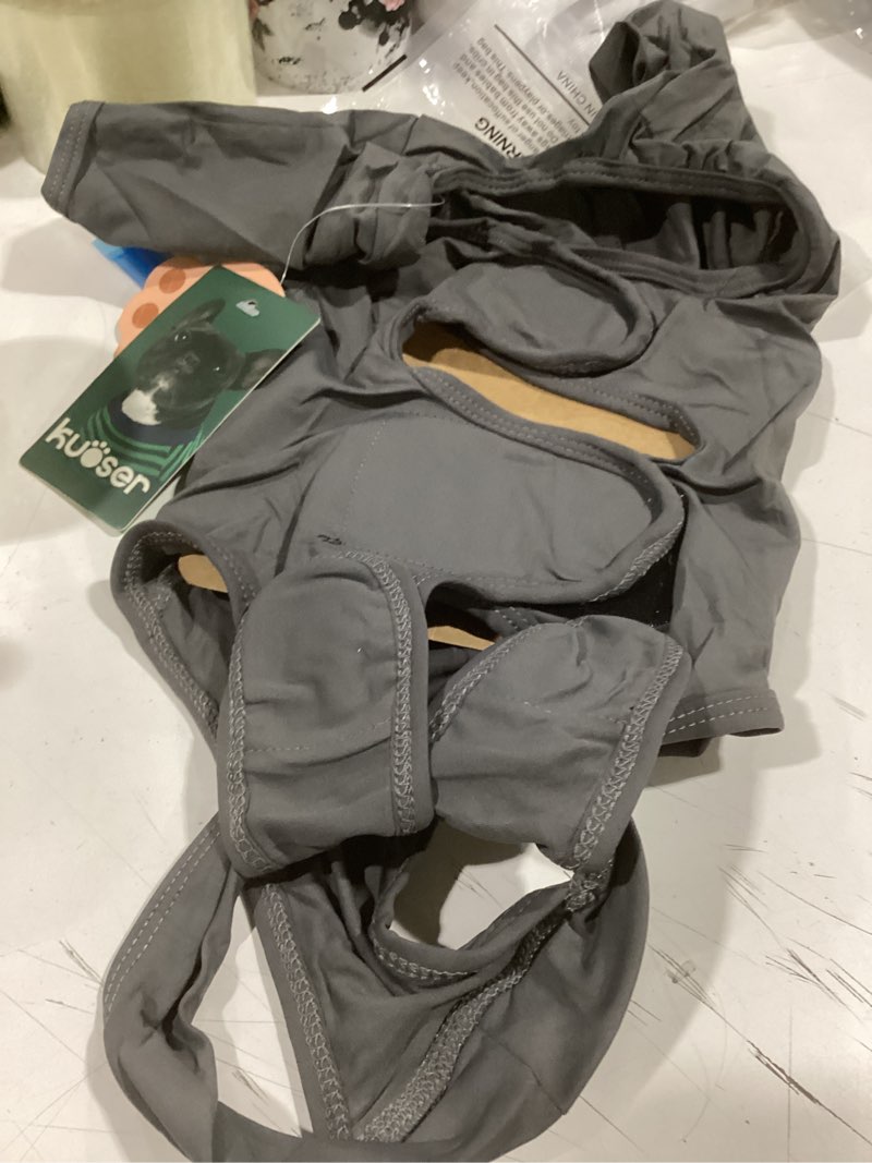 kuoser dog surgery recovery suit, thigh wound protective sleeve for dogs, dog recovery sleeve for fe