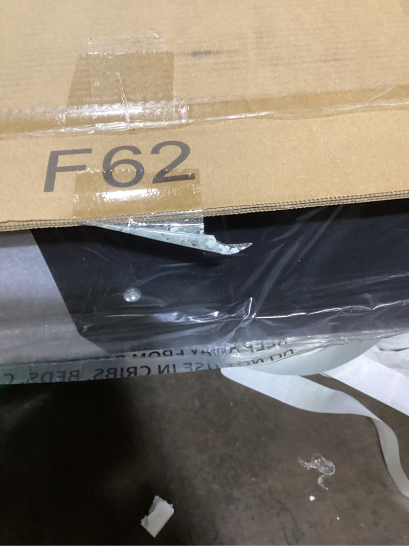 Condition photo showing Good Condition for andy star wall mirror for bathroom, 24x36 inch black bathroom mirror, stainless steel metal frame with rounded corner, rectangle glass panel wall mounted mirror decorative for bathroom black 36"l x 24"w