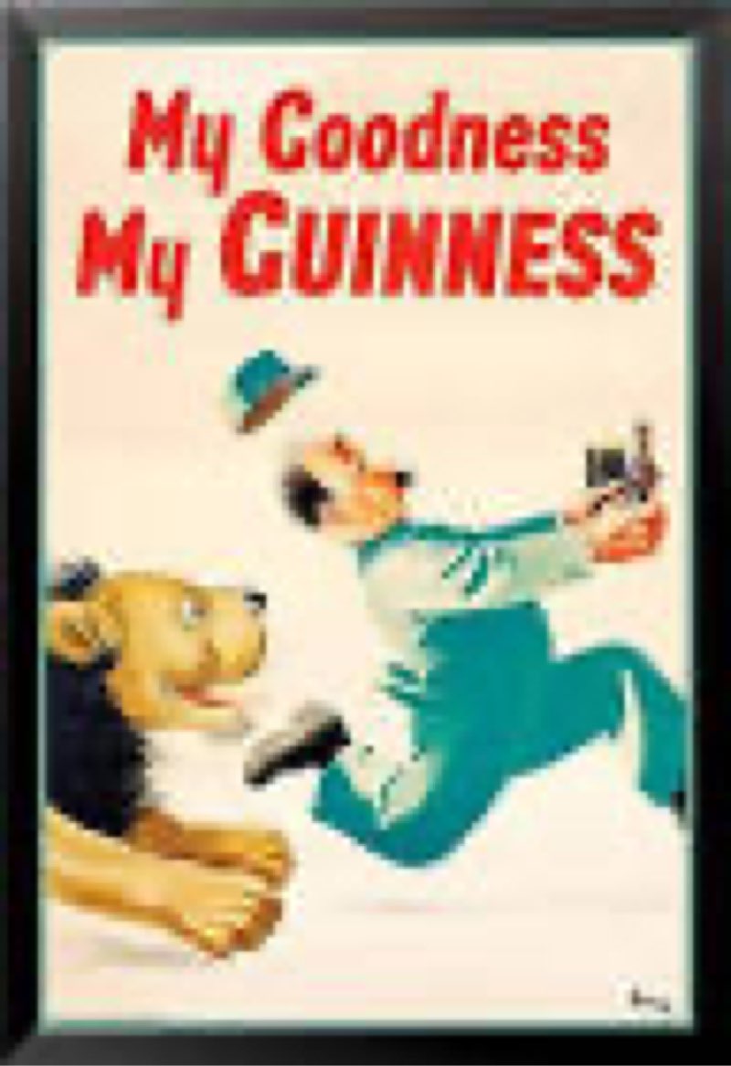 buy art for less officially licensed guinness beer my goodness my guinness by gilroy art poster - 36